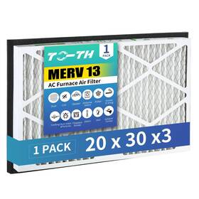 Tt-af-20x30x3 To-th 20x30x3 Air Filter Merv 13 Replacement For Zephyr Vgf Series Pleated Ac Furn