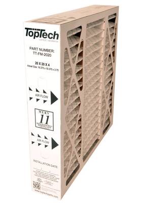 Tt-fm-2020 Toptech 714833366041 Ready To Use Techpure Ttfm2020 Air Filter 20x20x4 Top Tech