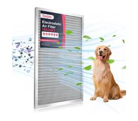 Merv8 Torjim 747165223805 18x24x1 Washable Electrostatic Air Filter Ac/hvac Furnace Permanent