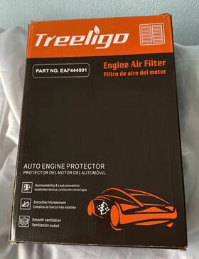 Eaf444001 Treeligo Ca12085 Engine Air Filter Part No.