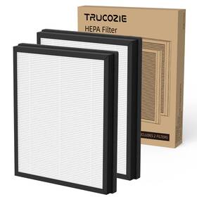 356filter Trucozie 2 Pack T356 Replacement Filter For Air Purifier 3-in-1 H13 True Hepa An