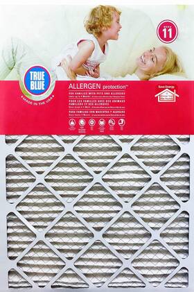 320301.4 True Blue Allergen 20x30x1 Air Filter Merv 11 4-pack