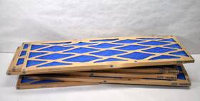 Dcfg12361t True Blue Lot Of 7 Ez Flow Spun Fiberglass Furnace Filters 12 Inch X 36 1