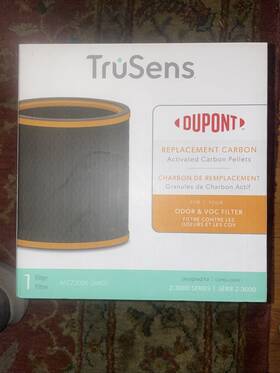 Afcz3000smk01 Trusens New Replacement Z3000 Carbon Filter Smoke Large Brand In Box Rare