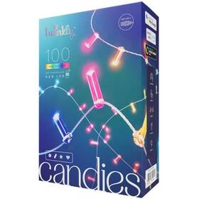 R100ctwp Twinkly Candies Candle Led Multicolored 100 Ct String Light 9.8 Ft