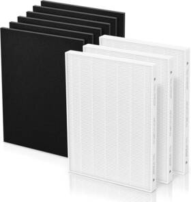 Uaswpart 445037798774 Aera Max 300 Hepa Filter Replacement Compatible With Fellowes Aeramax 290/300/dx