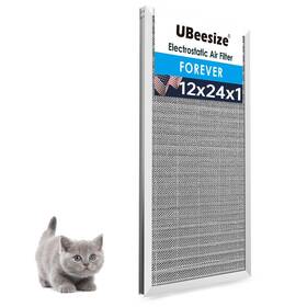 Ubeesize 840322304987 12x24x1 Reusable Electrostatic Air Filter Hvac Ac Furnace Merv 8 Washa