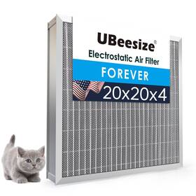 Ubeesize 840322305069 20x20x4 Reusable Electrostatic Air Filter Hvac Ac Furnace Washable La