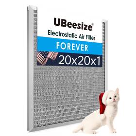 Lh273 Ubeesize Filter 20x20x1 Reusable Washable Merv 8 Electrostatic Air Permanent
