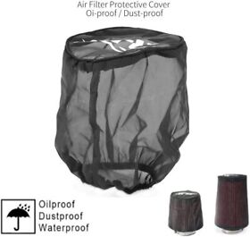 Universal Air Filter Protective Cover Dustproof For High Flow Intake Filters