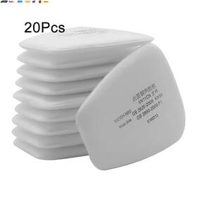 Pmf001cc Usa-viralfinds 5n11 Dust Cotton Filter Paper Filters For 6001/6200/7502/6800 Series Chemical Sp
