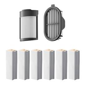 Uwant 974230880852 Filter Kit 2 Hepa Filters And 6 Dust Bags For V100 Cordless Stick Vacuum Cleaner