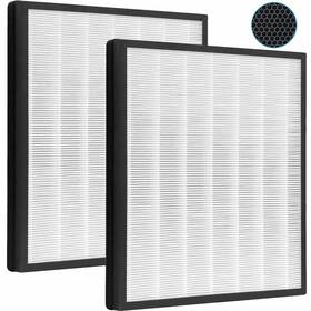 Hp-he400-2h Vagmecip 3 In 1 True Hepa Filter For Shark Air Purifier 4 Compatible With He400