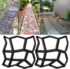 Vansmago 313105377367 2 Packs 16.9 X 1.6 Inch Walk Maker Path Mate Stone Moldings Pav