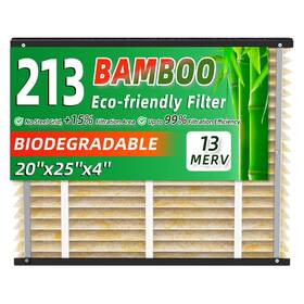 Velnor 797387761364 213 Biodegradable Bamboo Air Filter Replacement Merv 13 Fit For Aprilaire Mod