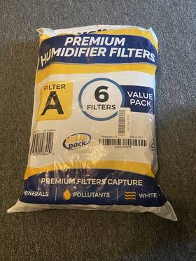 Veva 853460008426 Premium Humidifier Filter A. 6 Filters