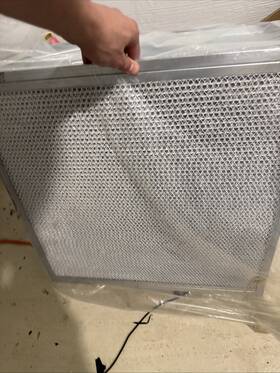 24ftftx24ftftx11.5 Vevor 230725 Hepa Filter Efficiency 99.99% Size