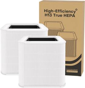 Voopnu 744110424829 211 Replacement High-efficiency Filter Compatible With Blueair Blue Pure