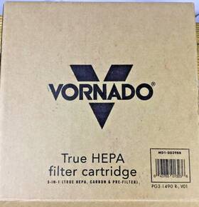 1-00039bb Vornado New Air Purifier Md Replacement True Hepa Filter