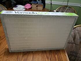 Md3-0002 Vornado Aqs 25/35 Replacement Hepa Filter 12 Inch X18 X2 Model Rev D Ver 2