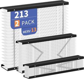 Ypt-213-2 Voyar 2 Pack 213 Air Filter Replacement For Aprilaire 1210 1620 2210 3210 4200 Merv 13