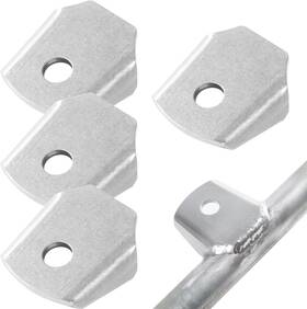 A572 Weldontab 313112537532 Grade 50 Trick Tabs 4 Pack Precision 1-3/4 Inch Weld On For Heavy Link