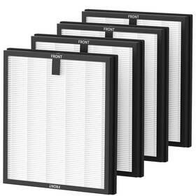 4683166 Wilerda 4 Pack Hepa Replacement Filters For Yiou M1 Air Purifier 3-in-1
