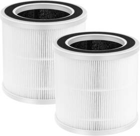 Wilerda 744110111347 2 Pack True Hepa Replacement Filters Only Compatible With Proton Pure Air Purifi