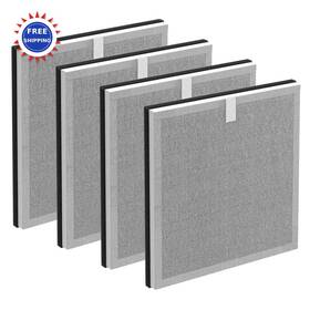Fh5-78u-9jl Wilerda 4 Pack 3in1 Purezone Replacement Filter Compatible Pure Enrichment Air Purifier