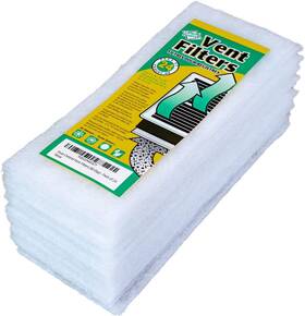 Winston Brands 705353067174 Dust Control Vent Filters - Pack Of 24 Air 4 Inch X 10
