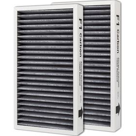 Wocase 718879960171 F1 Carbon Allergen Reductionwith 3m Filtrete C01 T02 Room Air Purifier 2 Pack