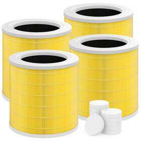 B0dj5c1hl8 Xbww 4 Packs A2001 Replacement Filters Compatible Air Cleaner Purifier