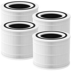 Hepa14 Xbww 4 Packs True Hepa 14 240 Replacement Filter Compatible With Puroair Air
