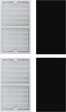 Xinxi 313050886808 Replacement Idylis Air Purifier Filters C - 2 Pack Hepa And Carbon Filter Set For