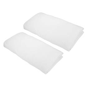 Zaplyte 656417581641 2pcs 39 Inch X 0.6 Cut To Fit Air Conditioner Filter Replacement White
