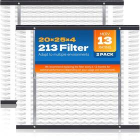 213-z Zhairesy 2-pack 213 Replacement Filter Compatible With Aprilaire Whole House Air Purifier