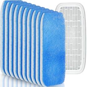 Jne-ziliny-1691 Ziliny 10 Pack Rv Ac Filters For Air Conditioner Vent 12.9 X 5.5 Inch