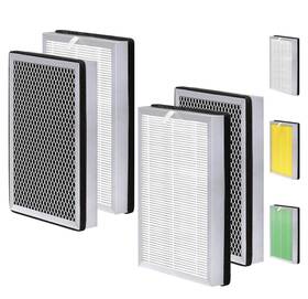 Zw-25-wh-6p Zouhwaso 25 Replacement Filter Compatible With Ma Air Puri-fier Series 3-in-1 Comp