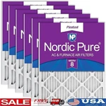 Merv Air Filter 18X25 Dust Reduction & Furnace 6 Pack Made In Usa. Fixed Price $96.42.