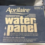Genuine Aprilaire 45 Humidifier Water Panel Filter Pack For 400 #2U3. Fixed Price $35.00.