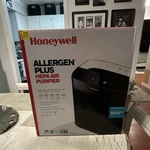 Honeywell Allergen Plus Air Purifier, Certified Hepa, 190 Sq. Ft., Black. Fixed Price $135.00.