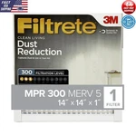 Count Air Filter Mpr 300 Merv 5 14X14X1IN Dust Reduction Residential Use New. Fixed Price $13.40.