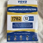Veva Advanced Filters Premium Vacuum 1782 Series 12 Pack. Fixed Price $30.60.