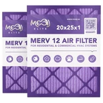 Air Filter (2-PACK) Merv 12 Moaj Elite Bacterial & 20X25X1, Blue. Fixed Price $60.77.