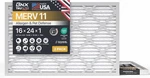 Bnx Trufilter 16X24X1 Air Merv 11 (2-PACK) Made In Usa Allergen. Fixed Price $47.19.