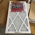 Filtrete 14X25X1 Furnace Air Filter Mpr 1000 Micro Allergen Defense 2-PACK.... Fixed Price $38.00.