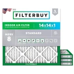 14X14X1 Merv 8 Electrostatic Pleated Pack Filterbuy Air Essential Dust. Fixed Price $51.99.