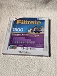 Filtrete Allergen, Bacteria & Virus Air Filter, 1500 Mpr, 12 In. X. Fixed Price $18.53.