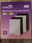 Sumbelive C545 Filter For Winix 2 True Hepa 8 Activated Carbon. Fixed Price $19.97.
