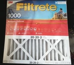 Filtrete 3M 20X20X2 Furnace Air Filter Mpr 1000 Micro Allergen Defense New. Fixed Price $26.99.